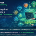 Skills required to become full stack developer course in Jaipur learn frontend backend programming at Groot Academy web development institute