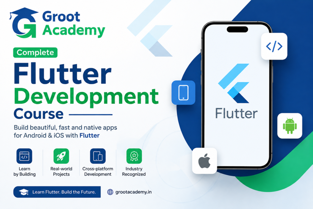 Flutter Development Course at Groot Academy Jaipur