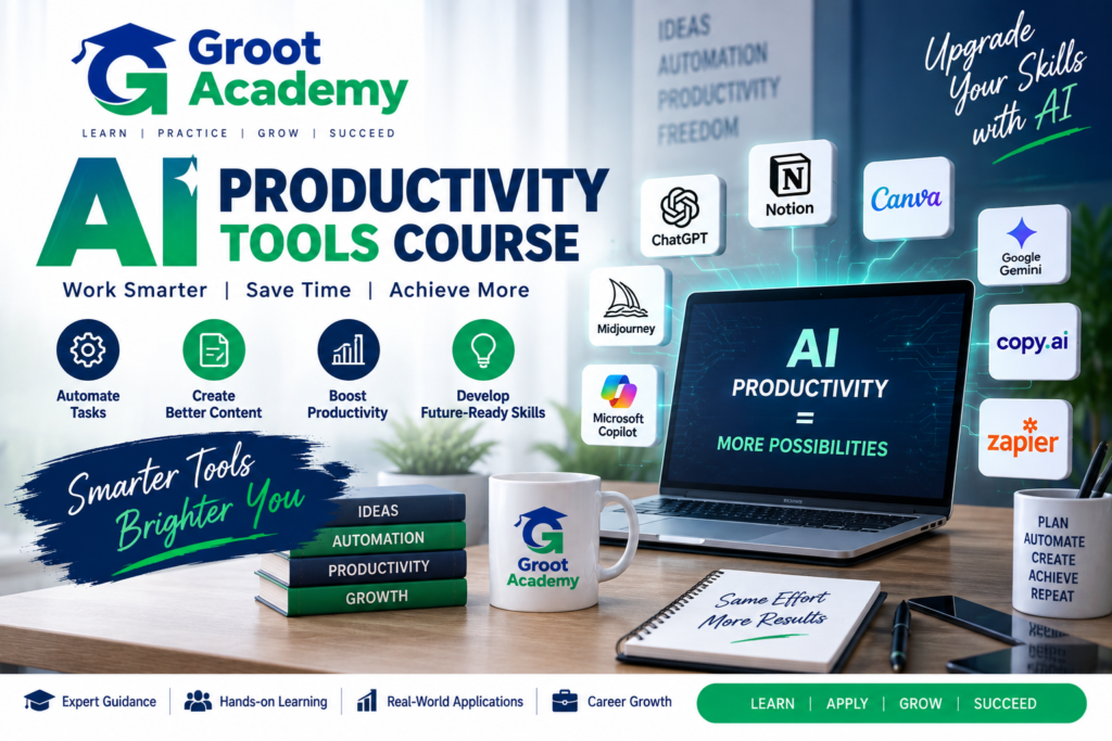 Groot Academy AI Productivity Tools Course