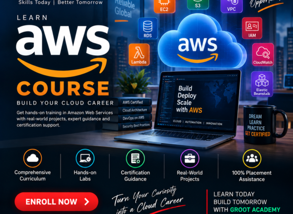 AWS Course in Jaipur – AWS Cloud Training and Certification at Groot Academy