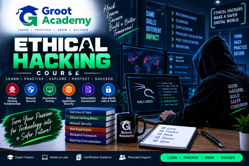 Groot Academy Ethical Hacking Course and Cyber Security Training
